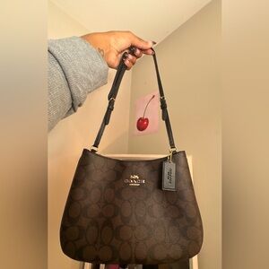 Coach Dark Brown Shoulder Bag